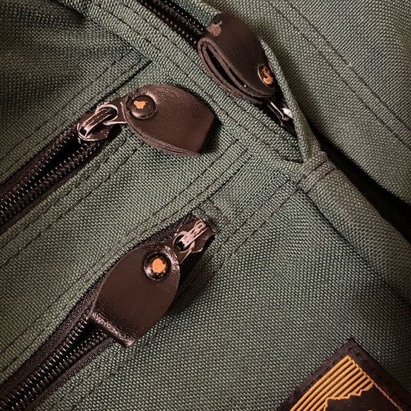 Samsonite Vintage Backpack Forest Green - Picture 5 of 7